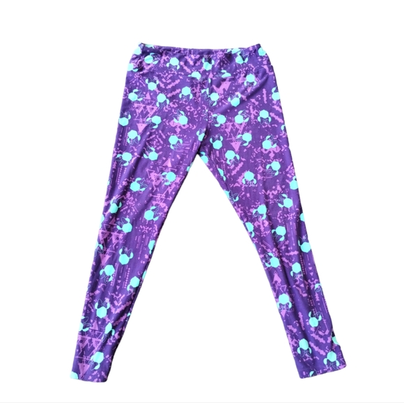 LuLaRoe Pants - •LuLaRoe Disney Minnie Mouse Leggings Tall Curvy Women One Size